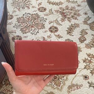 Vera Bradley Classic Scarlet/Orange Women's Wallet